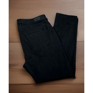 Rhone Jeans Men's 38 Black Everyday Twill Five Pocket Casual Pants 38x31